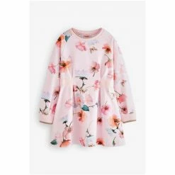 Baker By Ted Baker Pink Sweatshirt Dress -Baker by Ted Baker shop unnamed file 1012