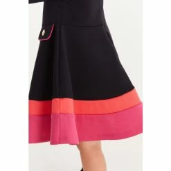 Baker By Ted Baker Navy And Pink Colourblock Dress -Baker by Ted Baker shop unnamed file 1021