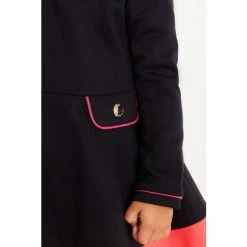 Baker By Ted Baker Navy And Pink Colourblock Dress -Baker by Ted Baker shop unnamed file 1022
