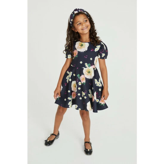 unnamed-file-1043.jpg Baker By Ted Baker Navy Blue Floral Scuba Dress -Baker by Ted Baker shop unnamed file 1043