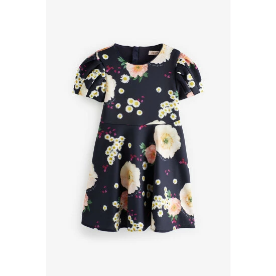unnamed-file-1046.jpg Baker By Ted Baker Navy Blue Floral Scuba Dress -Baker by Ted Baker shop unnamed file 1046