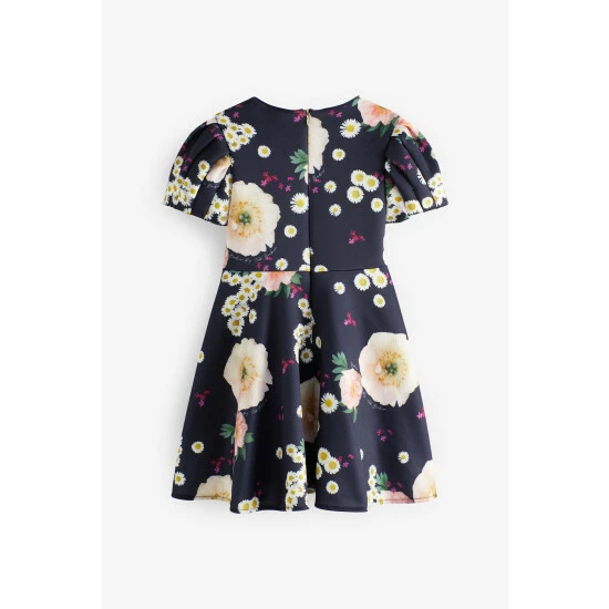 unnamed-file-1047.jpg Baker By Ted Baker Navy Blue Floral Scuba Dress -Baker by Ted Baker shop unnamed file 1047