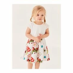 Baker By Ted Baker White Floral Dress