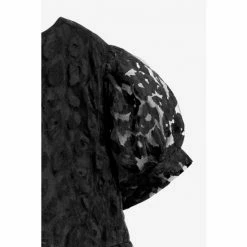 Baker By Ted Baker Black Jacquard Dress -Baker by Ted Baker shop unnamed file 1071