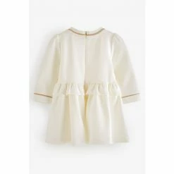 Baker By Ted Baker Cream Bow Dress -Baker by Ted Baker shop unnamed file 1097