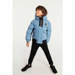 Baker By Ted Baker Shower Resistant Blue Padded Coat