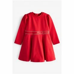 Baker By Ted Baker Red Ponte Dress -Baker by Ted Baker shop unnamed file 1118