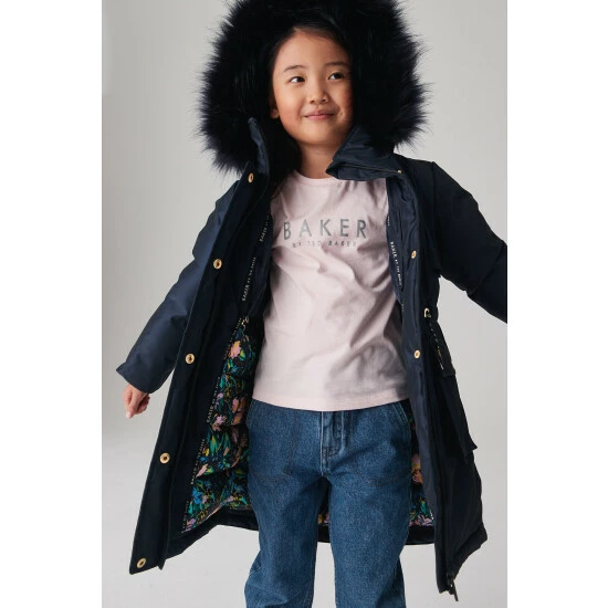 unnamed-file-112.jpg Baker By Ted Baker Navy Blue Shower Resistant Coat -Baker by Ted Baker shop unnamed file 112