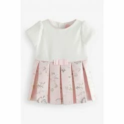 Baker By Ted Baker Pink Jacquard Dress -Baker by Ted Baker shop unnamed file 1142