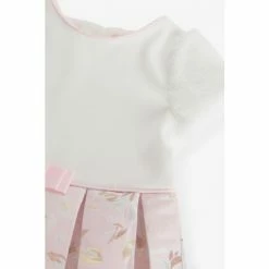 Baker By Ted Baker Pink Jacquard Dress -Baker by Ted Baker shop unnamed file 1144