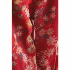 Baker By Ted Baker Red Crinkle Dress -Baker by Ted Baker shop unnamed file 1153