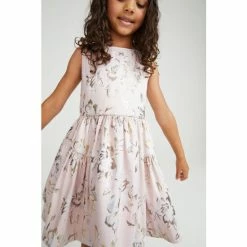 Baker By Ted Baker Pink Jacquard Dress 6 Baker By Ted Baker Pink Jacquard Dress -Baker by Ted Baker shop unnamed file 1159