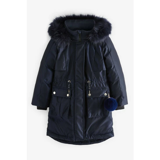 unnamed-file-116.jpg Baker By Ted Baker Navy Blue Shower Resistant Coat -Baker by Ted Baker shop unnamed file 116