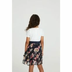 Baker By Ted Baker White & Navy Mockable Dress -Baker by Ted Baker shop unnamed file 1168