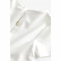 Baker By Ted Baker White & Navy Mockable Dress -Baker by Ted Baker shop unnamed file 1174