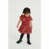 Baker By Ted Baker Red Crinkle Dress -Baker by Ted Baker shop unnamed file 1176