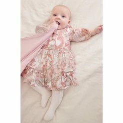 Baker By Ted Baker Pink Paisley Pattern Dress