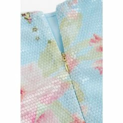 Baker By Ted Baker Blue Sparkle Sequin Dress -Baker by Ted Baker shop unnamed file 1217