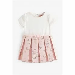 Baker By Ted Baker Pink Jacquard Dress 12 Baker By Ted Baker Pink Jacquard Dress -Baker by Ted Baker shop unnamed file 1233