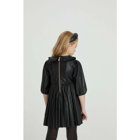 unnamed-file-1245.jpg Baker By Ted Baker Black PU Collar Dress -Baker by Ted Baker shop unnamed file 1245