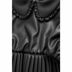 Baker By Ted Baker Black PU Collar Dress 7 Baker By Ted Baker Black PU Collar Dress -Baker by Ted Baker shop unnamed file 1249
