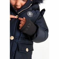 Baker By Ted Baker Navy Frill Parka Coat 8 Baker By Ted Baker Navy Frill Parka Coat -Baker by Ted Baker shop unnamed file 126