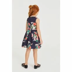 Baker By Ted Baker Navy Blue Floral Bow Dress 5 Baker By Ted Baker Navy Blue Floral Bow Dress -Baker by Ted Baker shop unnamed file 1265