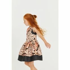 Baker By Ted Baker Pink Feather Dress -Baker by Ted Baker shop unnamed file 1286
