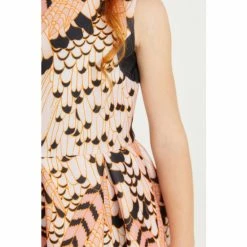 Baker By Ted Baker Pink Feather Dress -Baker by Ted Baker shop unnamed file 1288