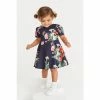 Baker By Ted Baker Navy Blue Floral Scuba Dress -Baker by Ted Baker shop unnamed file 1291