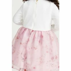 Baker By Ted Baker Pink Mockable Bow Dress -Baker by Ted Baker shop unnamed file 1304
