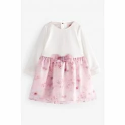 Baker By Ted Baker Pink Mockable Bow Dress -Baker by Ted Baker shop unnamed file 1306