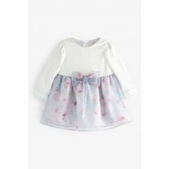 Baker By Ted Baker Blue Floral Mockable Dress