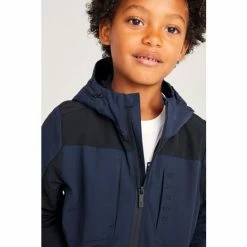 Baker By Ted Baker Navy Waterproof Shower Jacket -Baker by Ted Baker shop unnamed file 133