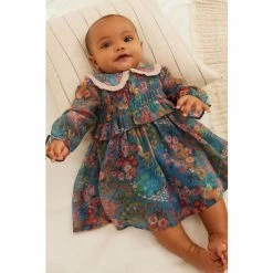 Baker By Ted Baker Blue Collared Dress