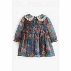 Baker By Ted Baker Blue Collared Dress -Baker by Ted Baker shop unnamed file 1349