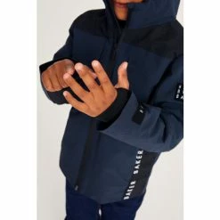 Baker By Ted Baker Navy Waterproof Shower Jacket -Baker by Ted Baker shop unnamed file 135