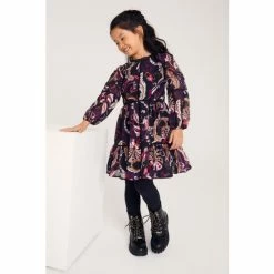 Baker By Ted Baker Black Lace Panel Dress