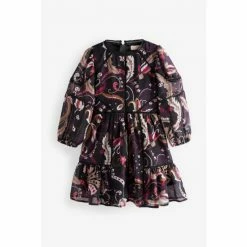 Baker By Ted Baker Black Lace Panel Dress -Baker by Ted Baker shop unnamed file 1359