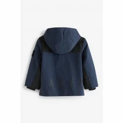 Baker By Ted Baker Navy Waterproof Shower Jacket -Baker by Ted Baker shop unnamed file 137