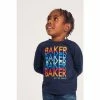 Baker By Ted Baker Navy Blue Graphic T-Shirt -Baker by Ted Baker shop unnamed file 1381