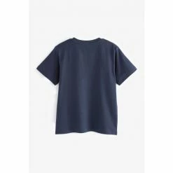 Baker By Ted Baker Navy Blue Lion Short Sleeve T-Shirt -Baker by Ted Baker shop unnamed file 1392