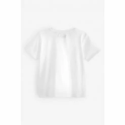 Baker By Ted Baker White Graphic Short Sleeve T-Shirt -Baker by Ted Baker shop unnamed file 1409