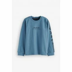 Baker By Ted Baker Long Sleeve T-Shirt Navy -Baker by Ted Baker shop unnamed file 1415