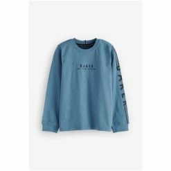 Baker By Ted Baker Long Sleeve T-Shirt Navy -Baker by Ted Baker shop unnamed file 1419