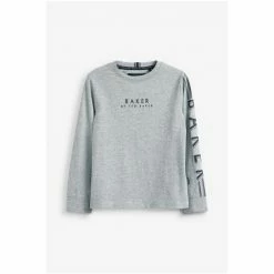 Baker By Ted Baker Long Sleeve T-Shirt Navy -Baker by Ted Baker shop unnamed file 1420