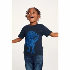 Baker By Ted Baker Blue Dino T-Shirt
