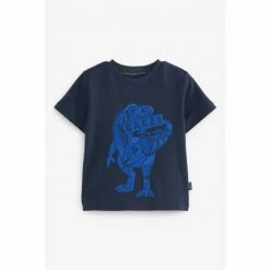 Baker By Ted Baker Blue Dino T-Shirt -Baker by Ted Baker shop unnamed file 1426