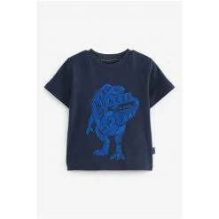Baker By Ted Baker Blue Dino T-Shirt -Baker by Ted Baker shop unnamed file 1430