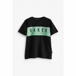 Baker By Ted Baker Black Trapped Graphic T-Shirt 4 Baker By Ted Baker Black Trapped Graphic T-Shirt -Baker by Ted Baker shop unnamed file 1433